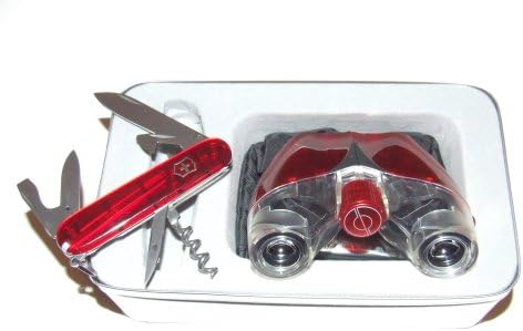 Victorinox Spartan Knife and Simmons 8 x 21 Binocular