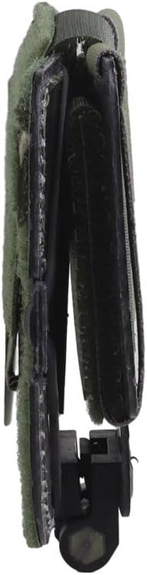Let Me Be Airsoft Plate Carrier Molle Phone Carrier Outdoor Lightweight Navigation BoardWide Angle Foldable Phone Holder Chest Rig Hovering Mount Tactical Vest Accessory (Ranger Green)