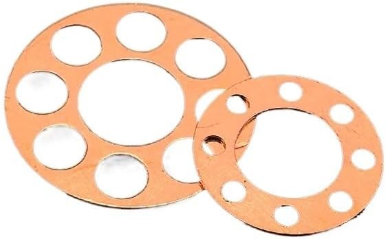 1 Set Custom CNC Brass Washer Gasket Replacement Fits for Chris Reeve Small Sebenza 21 DIY Making Accessory