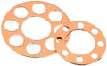 1 Set Custom CNC Brass Washer Gasket Replacement Fits for Chris Reeve Small Sebenza 21 DIY Making Accessory