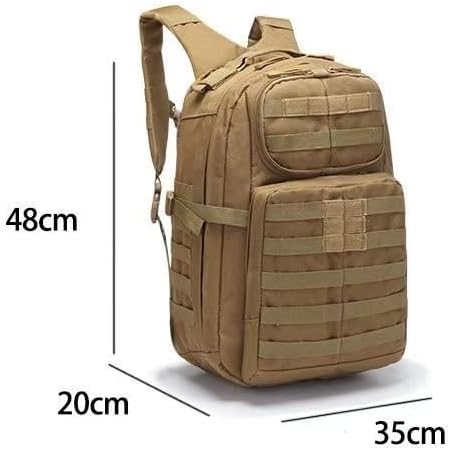 Tactical Backpack Military Molle Hiking 36-55L camouflage outdoor sports mountaineering army green
