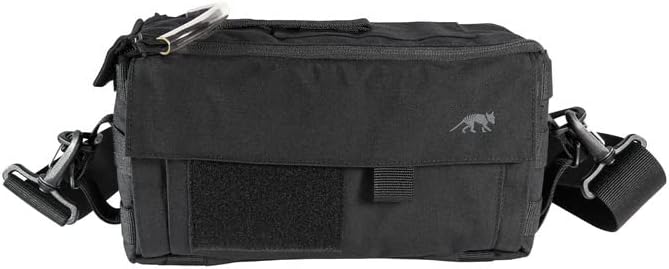 Tasmanian Tiger Small Medic Pack Mk II Tactical Small MOLLE Medical Bag First Aid Storage YKK Zippers Black