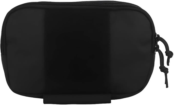 Small Multi-Purpose Task Bag Nylon Utility Pouch With Inner Hook-and-Loop Panel &amp Elastic Straps For Team Activities Tactical Games (25x16cm)