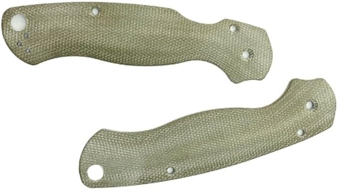 1 Pair Micarta Scales Fits for C81 Paramilitary 2 Custom Handle Patch Replacement in Green
