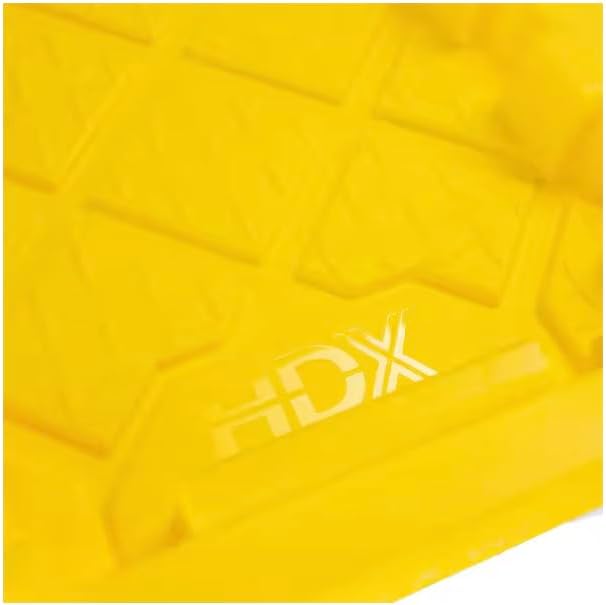 Heavy Duty Storage Tote Container Clear with Yellow Lid 9 Gallon Capacity Tough Plastic Construction