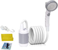 Portable Outdoor Shower Pump Rechargeable Battery Portable Shower for Camping Camp Suitable Electric showerhead for Hiking Campsites