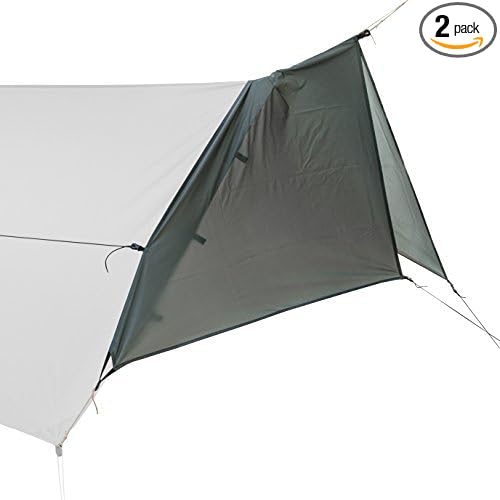Go Outfitters Tarp Door Kit for The Apex Hammock Camping Shelter Slate Gray