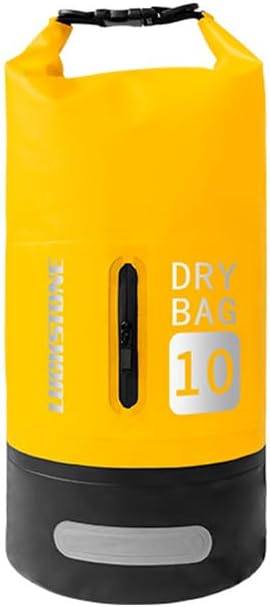 Waterproof Dry Bag Dry Bags For Kayaking Waterproof Dry Bag 10L/20L Large-Capacity Bucket Bag With Shoulder Straps Lightweight Backpack For Rafting Swimming Kayaking Camping