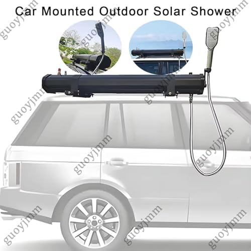 Portable Camping Showerhead 30L Pressurized Water Tank for Outdoor Activities Handheld Water Supply for SUVs RVs Trucks Ideal for Beach Hiking and Travel