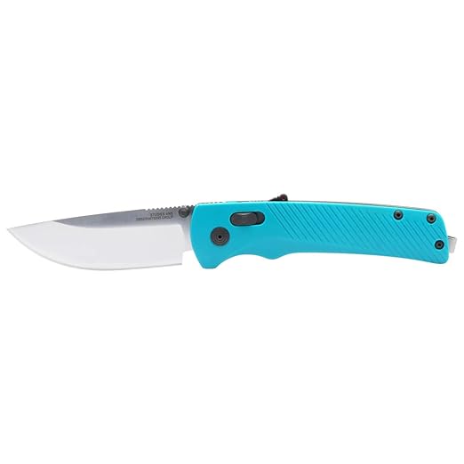 SOG Flash AT Daily Carry Ambidextrous Pocket Compact Folding Knife | Ergonomic Handle for Enhanced Grip | D2 Steel Blade Petrol Green/Satin
