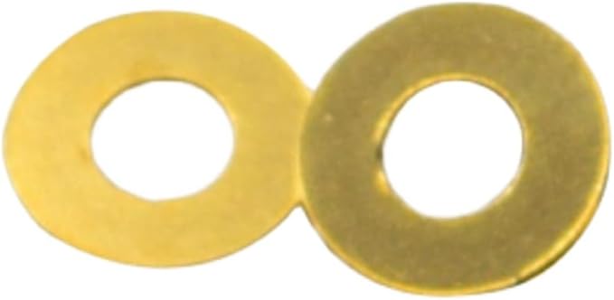 2 Pieces Custom Gasket Brass Washer Replacements Fit for C10 C11 Delica 4 DIY Accessory