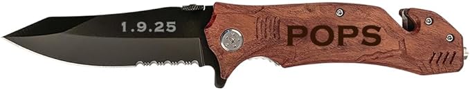 Wilson Trophy Bison River 4 1/2 Wood Rescue Knife