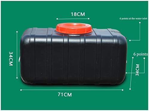 Outdoor Camping Tank Plastic Storage Water Container Summer Home Bath Shower Bucket Emergency Storage Water Tank with Shower Head and Hose Travel Camping Solar Heating Hot Water Bucket