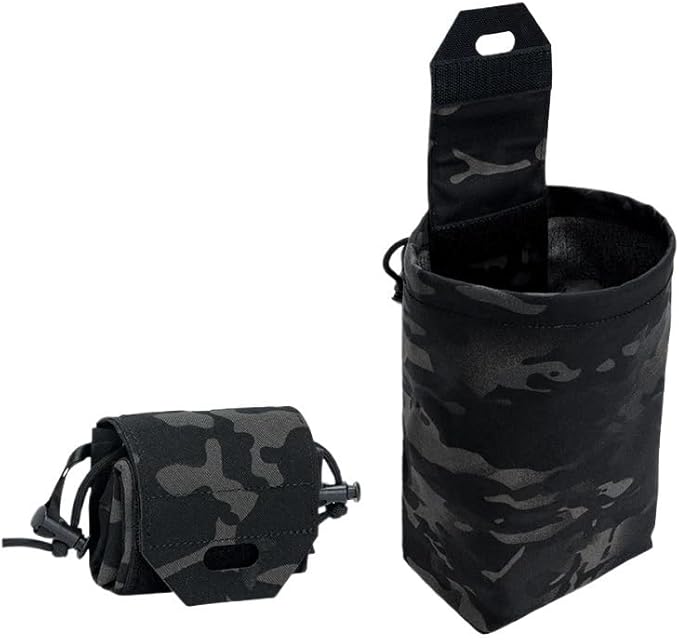 Compatible For Tactical Foldable Recycling Bag Dump Pouch Drop durable Mini(MCBK)