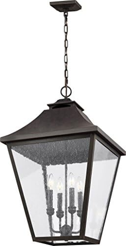 Feiss Generation Lighting-Sean Lavin-Four Light Outdoor Hanging Lantern in Traditional Style-13.25 Inch Wide by 23.38 Inch Tal