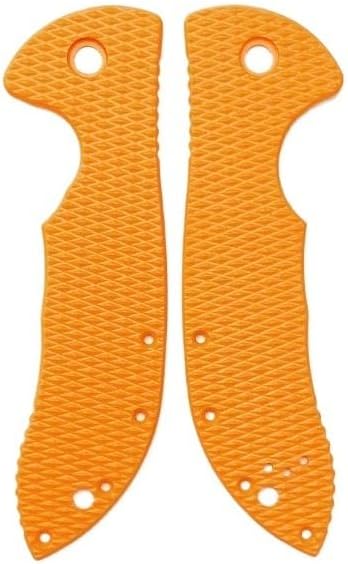 1 Pair G10 Scales Blank Replacement in Orange Fits for Emerson Commander
