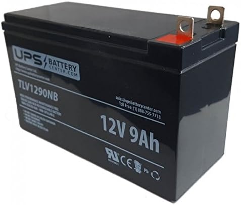 12V 9Ah Nut &amp Bolt UPSBatteryCenter Compatible Replacement Battery for Generac XG8000 XG8000E Portable Generators