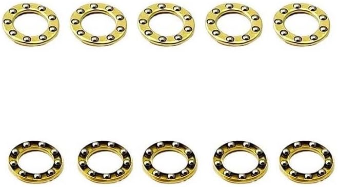 10 Pieces Pack CNC Brass Flippers with Outer Diameter 8.5MM Fit for Outdoor Pocket Knives