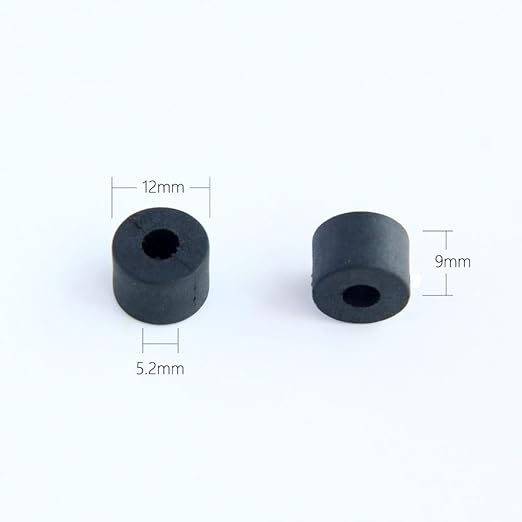 24 Pieces 9MM Rubber Washer Gasket Replacements Fit for Kydex Sheath