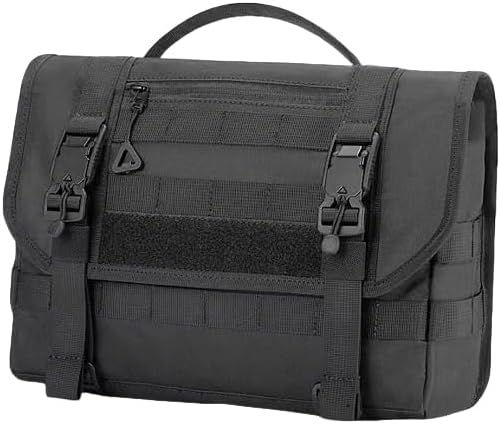 Messenger Bag Tactical Messenger Bag Men Sling Shoulder Pack with Detachable Pouches for Work Outdoor Camping Hiking