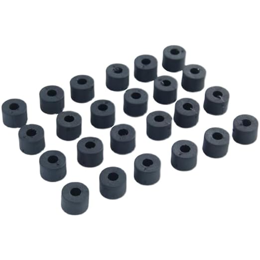 24 Pieces 9MM Rubber Washer Gasket Replacements Fit for Kydex Sheath