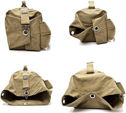 Multifunctional Military Tactical Style Canvas Backpack Outdoor Sports Gym Bag Men Hiking Camping Backpack