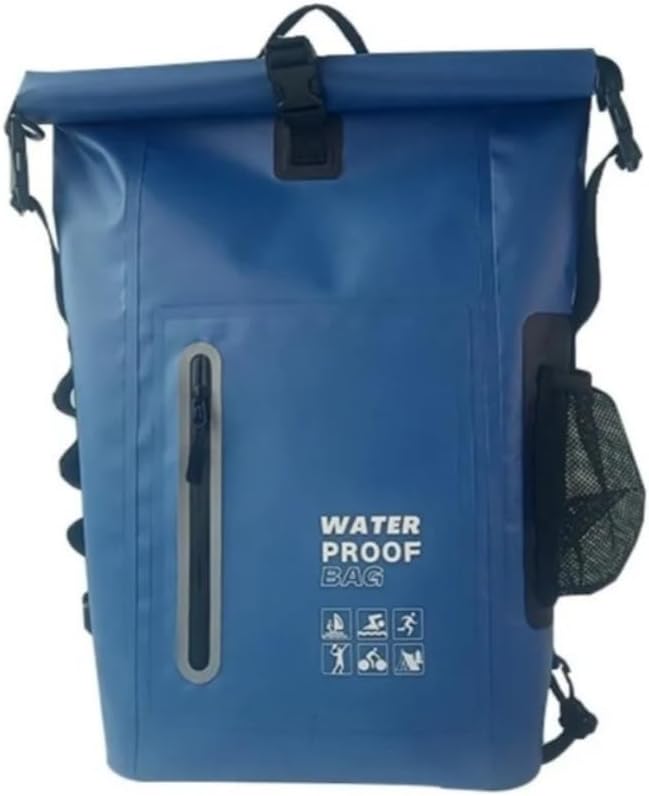 Dry Bag Waterproof Hiking 25L-Floating&ampLightweight Bags for men Backpack Boating FishingPaddle boardingCamping Kayaking(Blue)