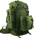 Tactical Backpack Military Molle Hiking 80L Travel Outdoor Tactical Hiking Army Green