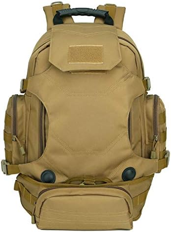 Tactical Backpack Military Molle Hiking 20-35L Outdoor camouflage bag tactical special operations bag khaki