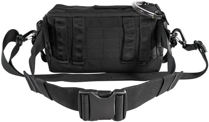 Tasmanian Tiger Small Medic Pack Mk II Tactical Small MOLLE Medical Bag First Aid Storage YKK Zippers Black