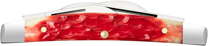Case xx Knives Small Congress 10747 Standard Jig Dark Red Bone Stainless Steel Pocket Knife