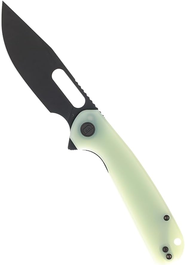 LIONGMAH Folding Pocket Knife Outdoor Activities Survival Hiking Tool 3.75Blade G10 Handle Liner Lock Reversible Pocket Clip for Everyday Carry Designed in the USA (Left-handed version)