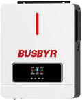 3600W Hybrid Solar Inverter All-in-One 24V to 110V/120V Pure Sine Wave with 120A MPPT Controller 98% Efficiency Off-Grid Home RV Backup by Busbyr