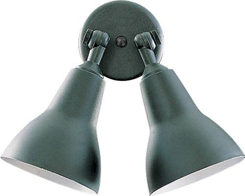 Quorum 690-2-15 11.5 Inch Two Light Flood Light Black Finish