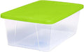 HOMZ Snaplock Clear Storage Bin with Lid