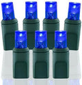 Pro Christmas LED Christmas Lights – 70 Count Wide Angle Conical String Lights – Professional Grade Indoor/Outdoor Commercial Holiday Light Set for Trees Bushes &amp Décor – Blue