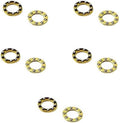 10 Pieces Pack CNC Brass Flippers Fit for Outdoor Pocket Knives