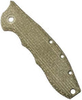 1 Piece Micarta Scales Replacement Fits for Zero Tolerance 0562CF Custom Handle Patch DIY Making Accessory