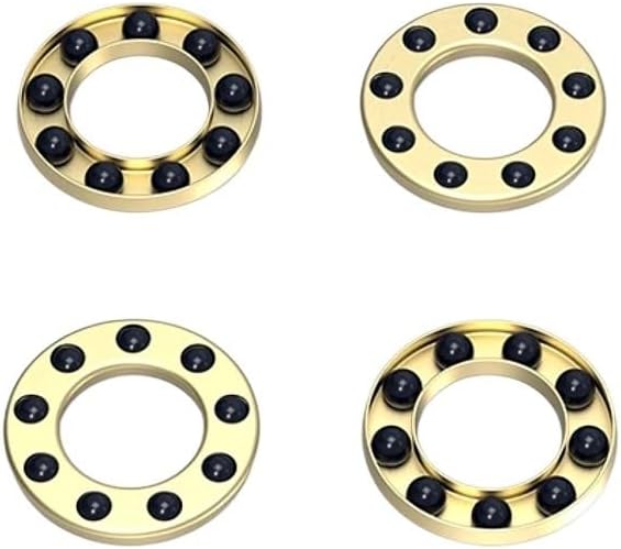 8PCS Brass Flippers Fit for Outdoor Pocket Knife CNC Gasket Washers DIY Replacement Accessory(XXX-Large)