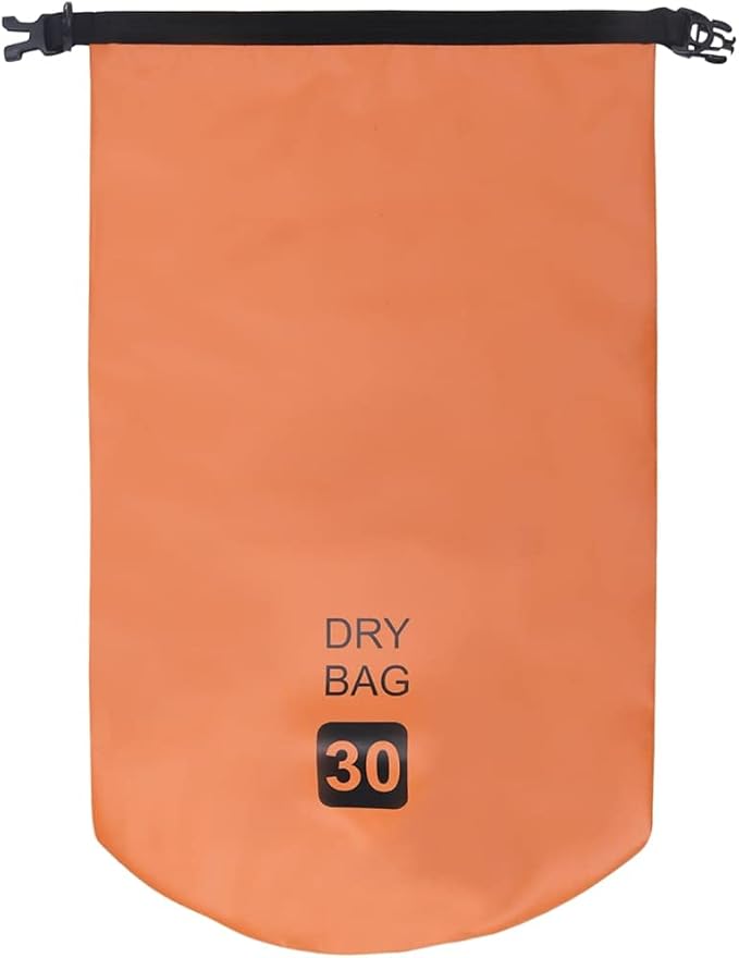 vidaXL PVC Dry Bag in Bold Orange: Waterproof and Durable Storage for Outdoor Activities - 7.9 gal Capacity