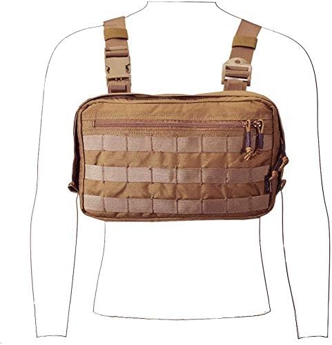 EMERSONGEAR Chest Pack Recon Kit BagMulti-Function Tool PouchMolle Vest Pouch Chest Bag for Men Tactical