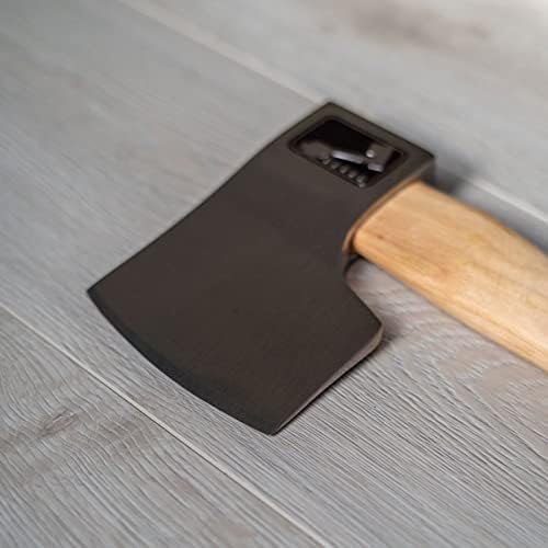 Queen of Hearts Throwing Axe: World Axe Throwing League Premium Competition Throwing Axe WATL Throwing Hatchet with Square Hickory Wooden Handle (Square Handle)