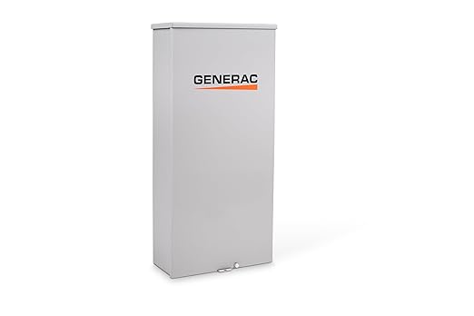 Generac 200-Amp Automatic Generator Transfer Switch Open Transition Service Rated Integrated Brownout Protection Outdoor Enclosure