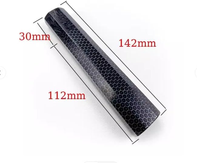 1PC Japanese Octagonal Honeycomb Knife Handle Blank DIY Replacement in Blue Fits for Home Kitchen Chef