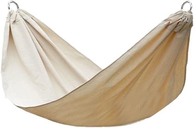 Portable Hammock Portable Hammocks Swing Bed Large Double Parachute Hammock Lightweight Adults for Outdoor Beach Garden Backyard for Backpacking Beach (Color : White)