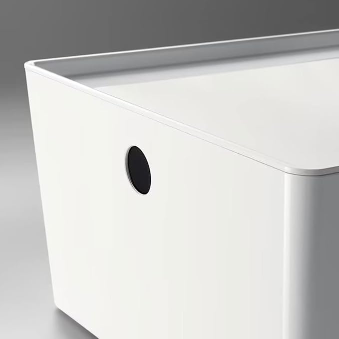 IKEA Box with Lid Perfect for Storing Smaller Gadgets Cables or Pencils for Home Office Reading Room 13X8X8Cm