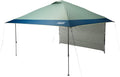 Coleman Oasis Instant Pop-Up Canopy Tent with Side Wall Attachment Portable Shelter with Easy Setup &amp Takedown Wheeled Carry Bag Included 10x10/13x13ft Sizes