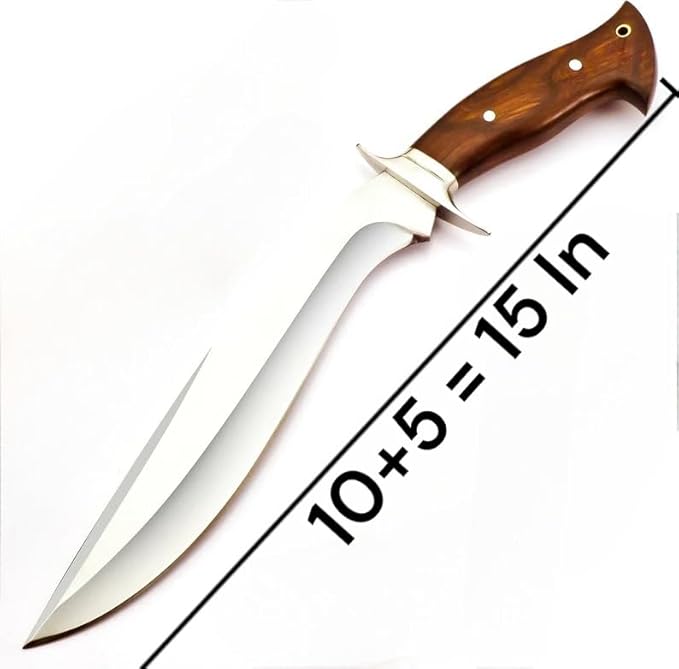 Poshland REG-234 Handmade Customised D2 Steel Kukri Knife - Exotic Wood Handle