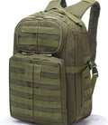 Tactical Backpack Military Molle Hiking 36-55L camouflage outdoor sports mountaineering army green