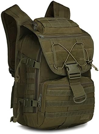 Tactical Backpack Military Molle Hiking 36-55L Tactical Bag Outdoor Camouflage Mountaineering Bag Army Green